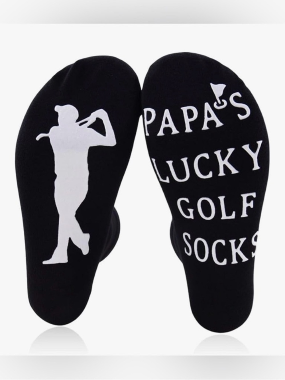 "Papa's Lucky Golf Socks" Men’s Socks